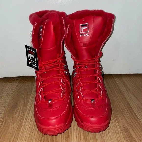 Fila Shoes Fila Disruptor Boot Fur Womens Winter Fashion Boots